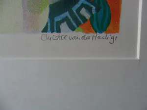 Christie van der Haak - Energieën 2, fraaie gedetailleerde zeefdruk. kopen? Bied vanaf 40!