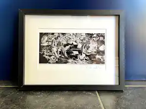 Rinus Van de Velde - Gesigneerde Offsetlitho vendu pour 1500€ !