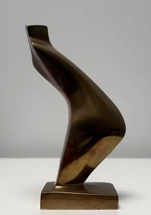 Cor Jong - Bronzen sculptuur | 'Torso' kopen? Bied vanaf 500!