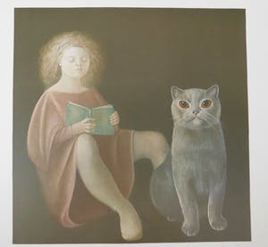 Leonor Fini - La Fille et le Chat kopen? Bied vanaf 35!