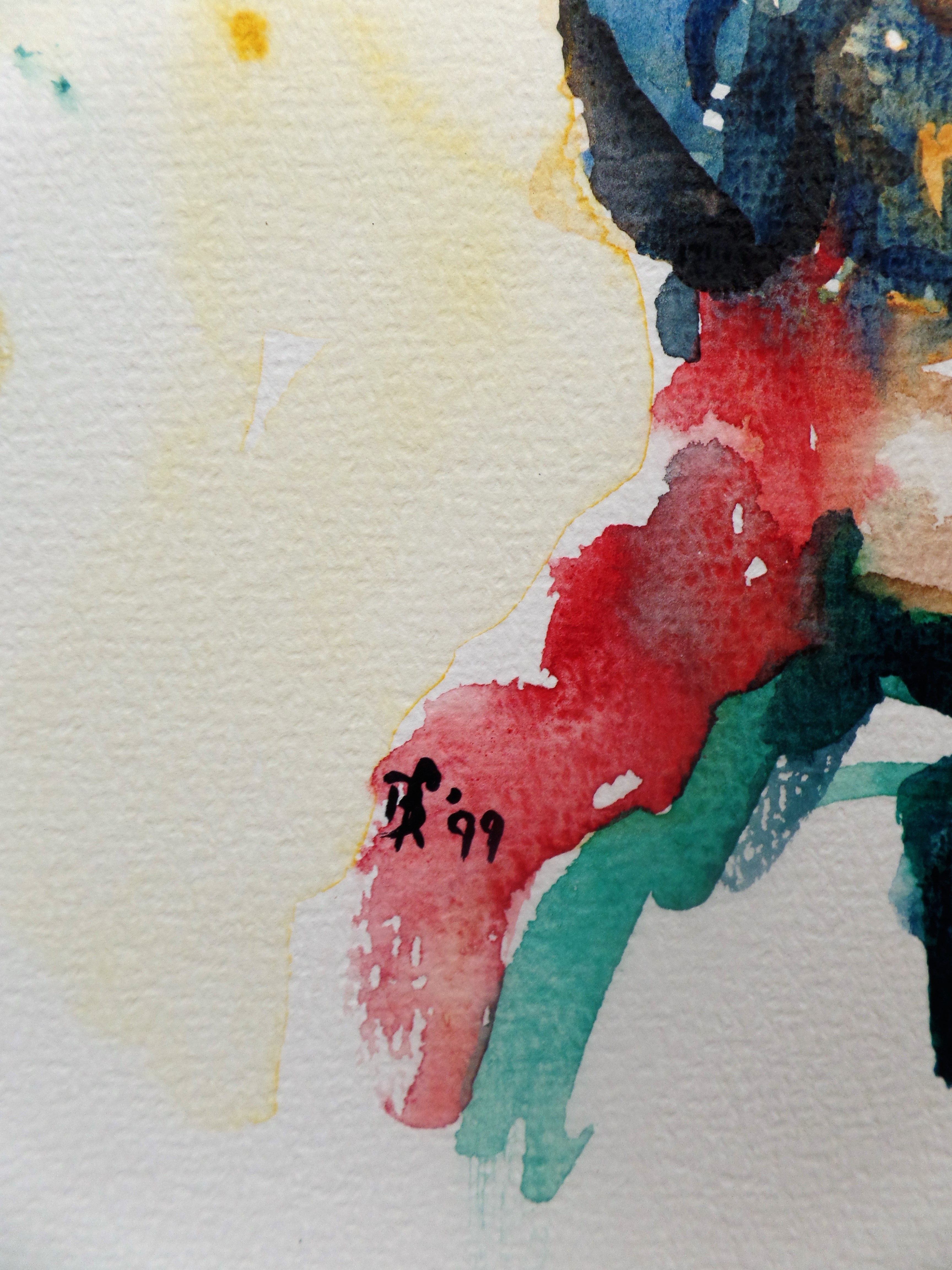 Niet of onleesbaar gesigneerd - Carnaval - Aquarel kopen? Bied vanaf 1!