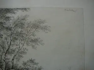 Therese Holbein von Holbeinsberg - Landschap met bomen kopen? Bied vanaf 50!