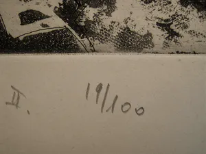 Ferenc Czinke - vooraanstaand Hongaars graficus - kleine oplage Litho - Naakt - gesigneerd kopen? Bied vanaf 33!