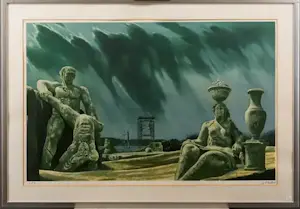 Carel Willink - Ingelijste litho: 'Evenwicht der krachten' kaufen? Bieten Sie von 625!
