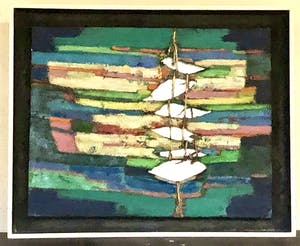 Rien Goene - Abstractie kopen? Bied vanaf 950!