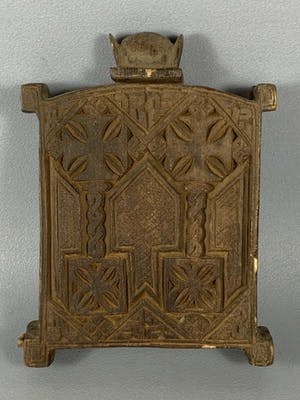 Ethiopie - 201202 - ANTIQUE Ethiopian African wooden 19th century coptic icon - Ethiopia. kopen? Bied vanaf 1!