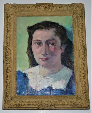 Jan Battermann - Portret van een jongedame kopen? Bied vanaf 100!