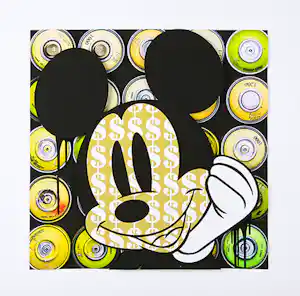 Ben Allen - "ADORE MICKEY - PAINT CANS YELLOW" kaufen? Bieten Sie von 250!