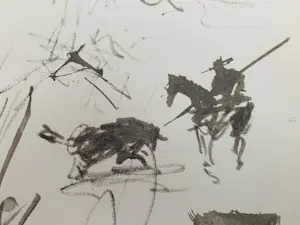 Pablo Picasso - “Toros y Toreros, Bullfighters". kopen? Bied vanaf 50!