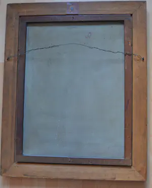 Jan Kruysen - Landschap, ingelijst in antieke lijst. kopen? Bied vanaf 200!