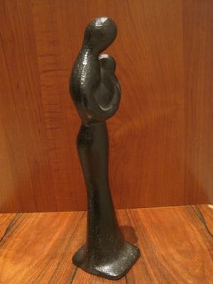 Heiligenbeeld - Zwarte Madonna met Kind. kopen? Bied vanaf 20!