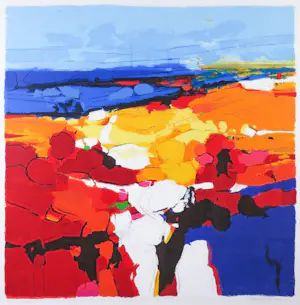 Frank Lejeune - Zeefdruk, Toscana - Ingelijst (Groot) kopen? Bied vanaf 40!