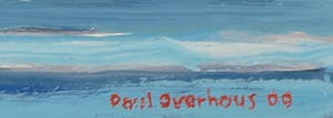 Paul Overhaus - Olieverf op board, Duin - Ingelijst kopen? Bied vanaf 50!