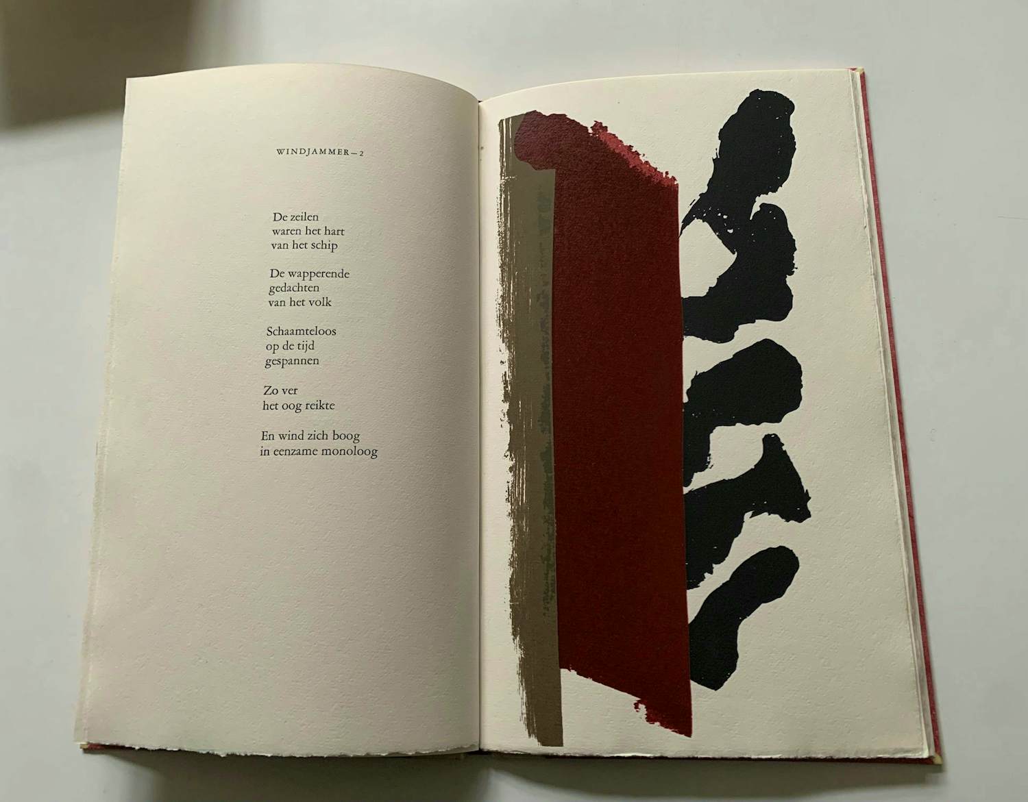 Lei Molin - Waar het blauw eindigt - zeefdrukken en gedichten verkocht voor € 200!