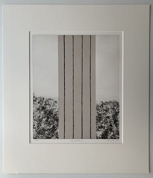 Sigurdur Gudmundsson - ets - 'Landschaft' - 1989 kopen? Bied vanaf 125!