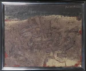 Jaap Ploos van Amstel - Gemengde techniek op doek, Labirint - Ingelijst kopen? Bied vanaf 100!