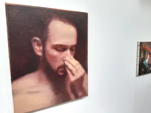 Erwin van Krey - Man holding his nose kopen? Bied vanaf 250!