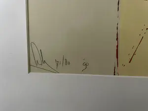 Arty Grimm - Zeefdruk - Abstract - Ingelijst kopen? Bied vanaf 65!