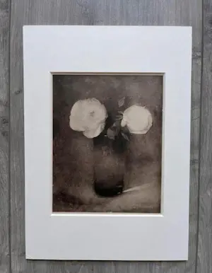 Jan Mankes - Originele Heliogravure Pioenrozen in Vaas 1923 kopen? Bied vanaf 125!