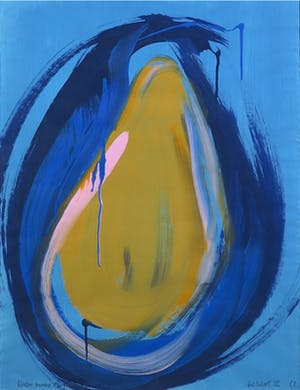 Ans Swart - Acryl op doek, Hinter meine Augen I - Ingelijst kopen? Bied vanaf 1!