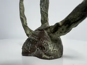 Ad Arma - Bronzen sculptuur | 'zonder titel' | 1992 kopen? Bied vanaf 1!