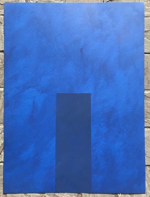 Gilbert Swimberghe - Blauwe Compositie kopen? Bied vanaf 500!