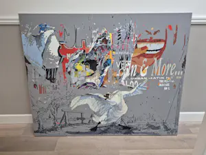 Alfred Degens - Acryl op doek - & More (2006), gesigneerd r.o. kaufen? Bieten Sie von 850!