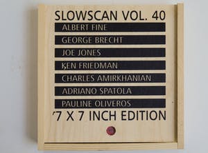 George Brecht - Slowscan vol. 40, 7 x 7 inch edition kopen? Bied vanaf 1!
