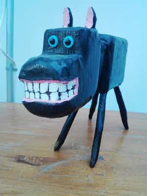 Peter Bastiaanssen - Puppy met een bite,zt verkocht voor € 110!