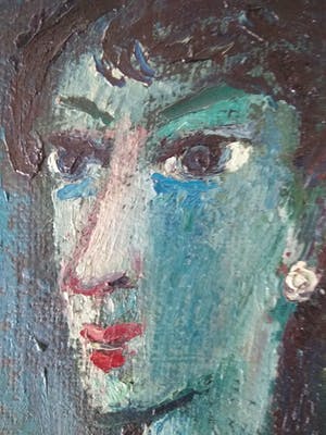 Theo van der Horst - (1921-2003) Portret van een vrouw kopen? Bied vanaf 150!