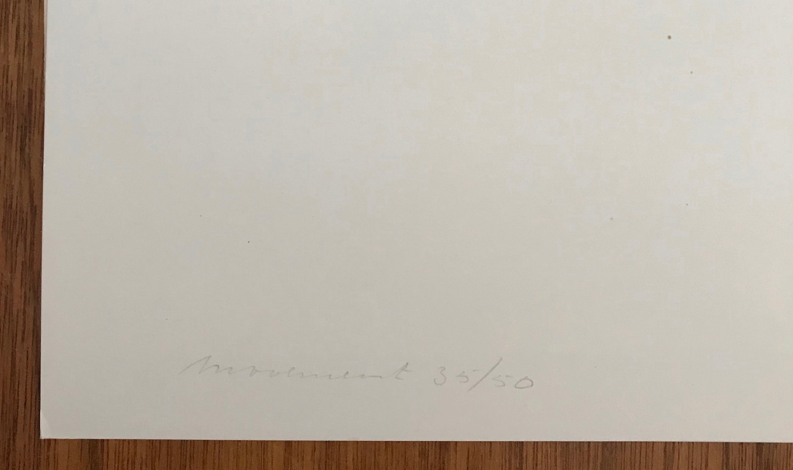 Els de Groot Mooie gesigneerde zeefdruk 1975