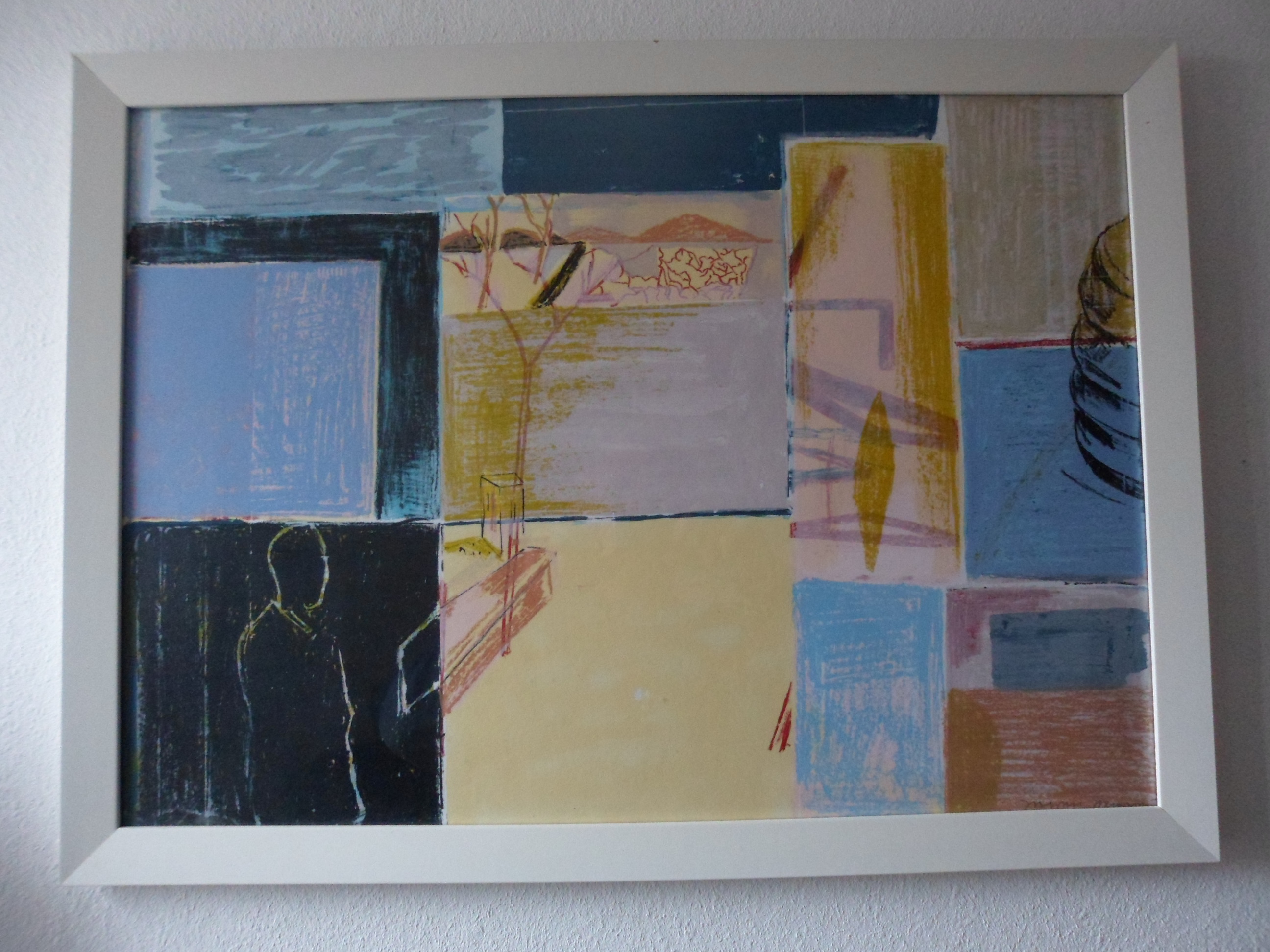 Jasper Krabbe - Zeefdruk, Geen titel, verkocht voor € 30!