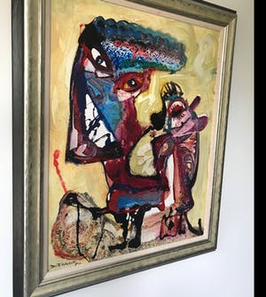 Jan te Wierik - Moeder met kind / fabeldieren kopen? Bied vanaf 3250!