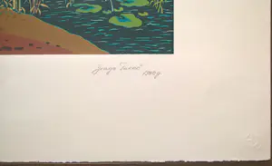 Drago Takac - visser - gesigneerde zeefdruk kopen? Bied vanaf 49!