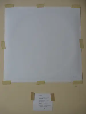 Eugenio Carmi - Compositie met rode cirkel - Zeefdruk kopen? Bied vanaf 40!