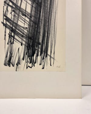 Andre van der Vossen - Abstracte compositie kopen? Bied vanaf 75!