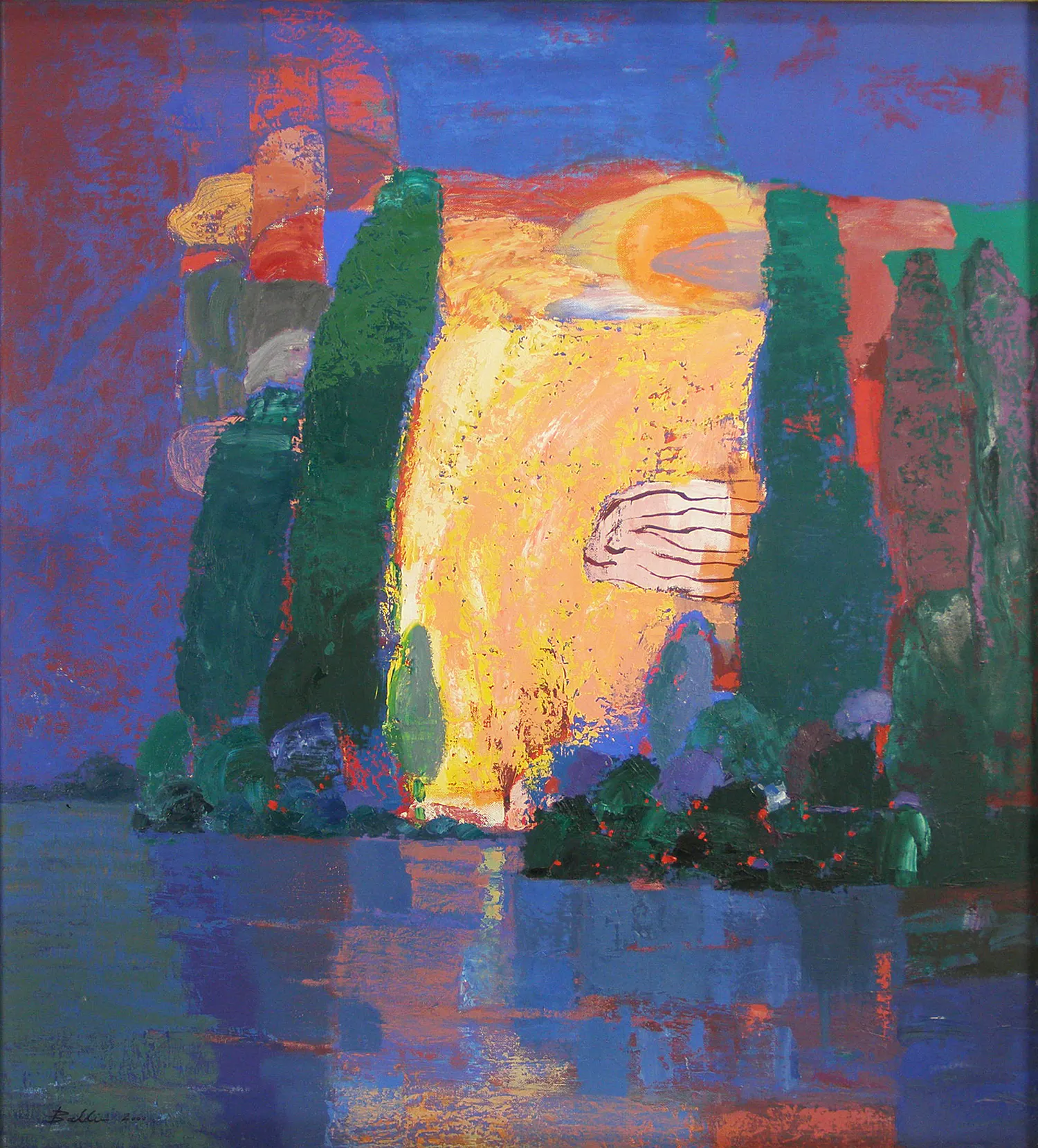 Ahmad Baldin Indirect licht II verkauft! Den Auktionserlös anzeigen