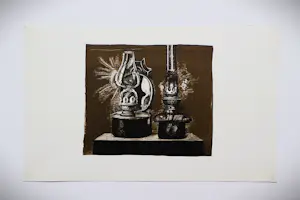 Herman Berserik - Monochrome 1974 Ets "olielampen" - kleine oplage (50) gesigneerd kopen? Bied vanaf 36!