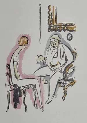 Kees van Dongen - Pochoir uit La Garconne 1925 kopen? Bied vanaf 175!