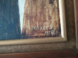 Meinert Volkers - Modern kubistisch stilleven kopen? Bied vanaf 80!