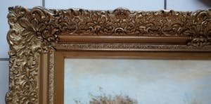 Cor Bouter - Drie koeien aan de waterkant. kopen? Bied vanaf 350!