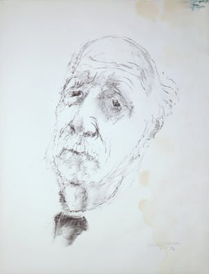 Paul Citroen - Litho, Portret kopen? Bied vanaf 1!