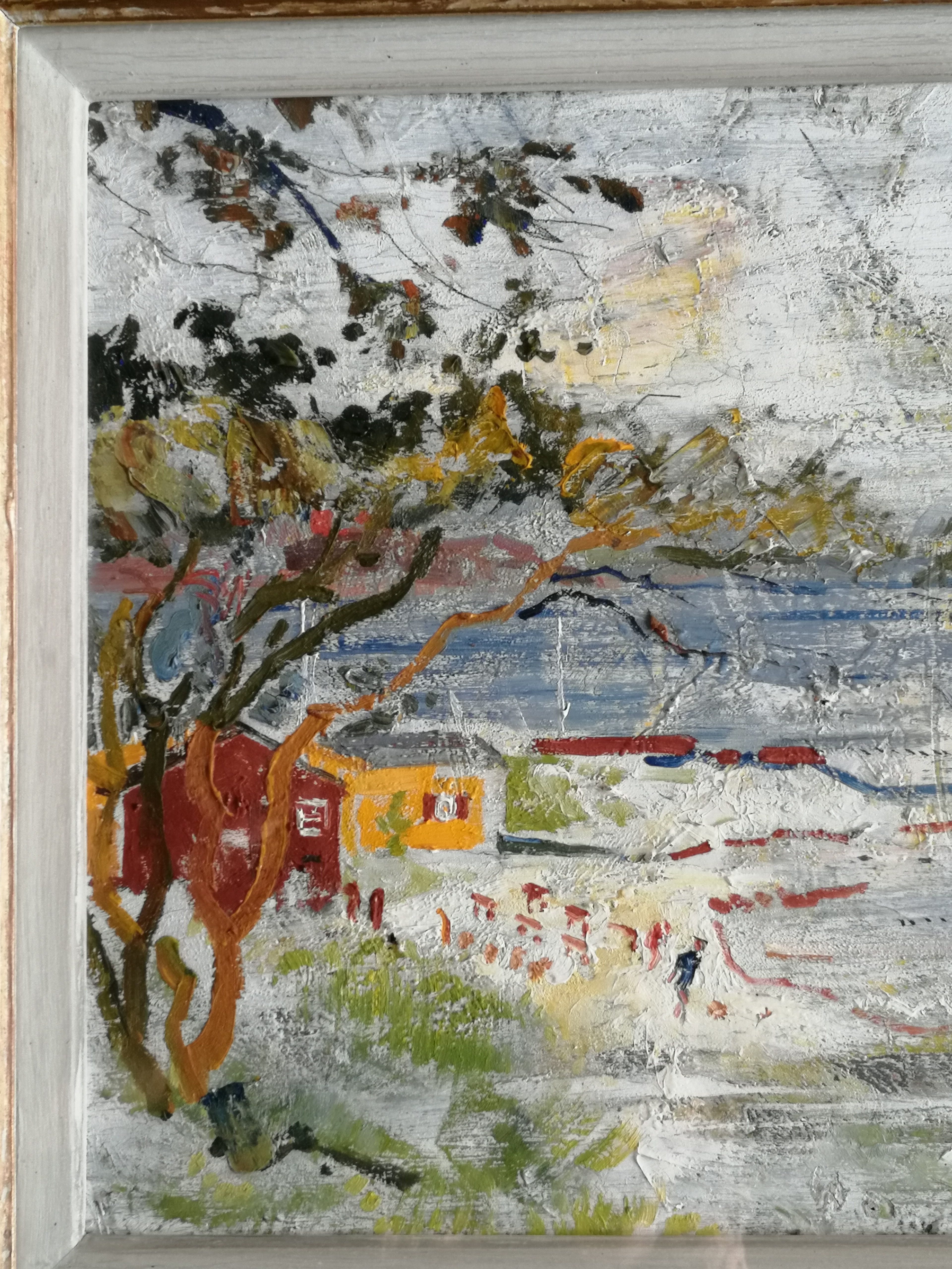 Jean Jacques Gailliard - Pluie bleue sur le Danemark, Frédéricia kopen? Bied vanaf 375!