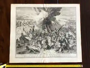 Gilliam van der Gouwen - De Heere verdrinkt de Egiptenaaren in het midden der Roode Zee. verkauft für € 30!