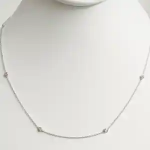 Diamanten halsketting kaufen? Bieten Sie von 745!