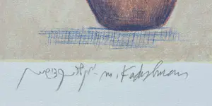 Buy Menashe Kadishman - ***ohne Titel***? Bid from 500!
