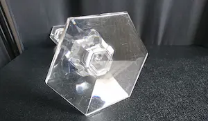 Val-Saint-Lambert - Kristallen kandelaar "Galatée" kopen? Bied vanaf 1!