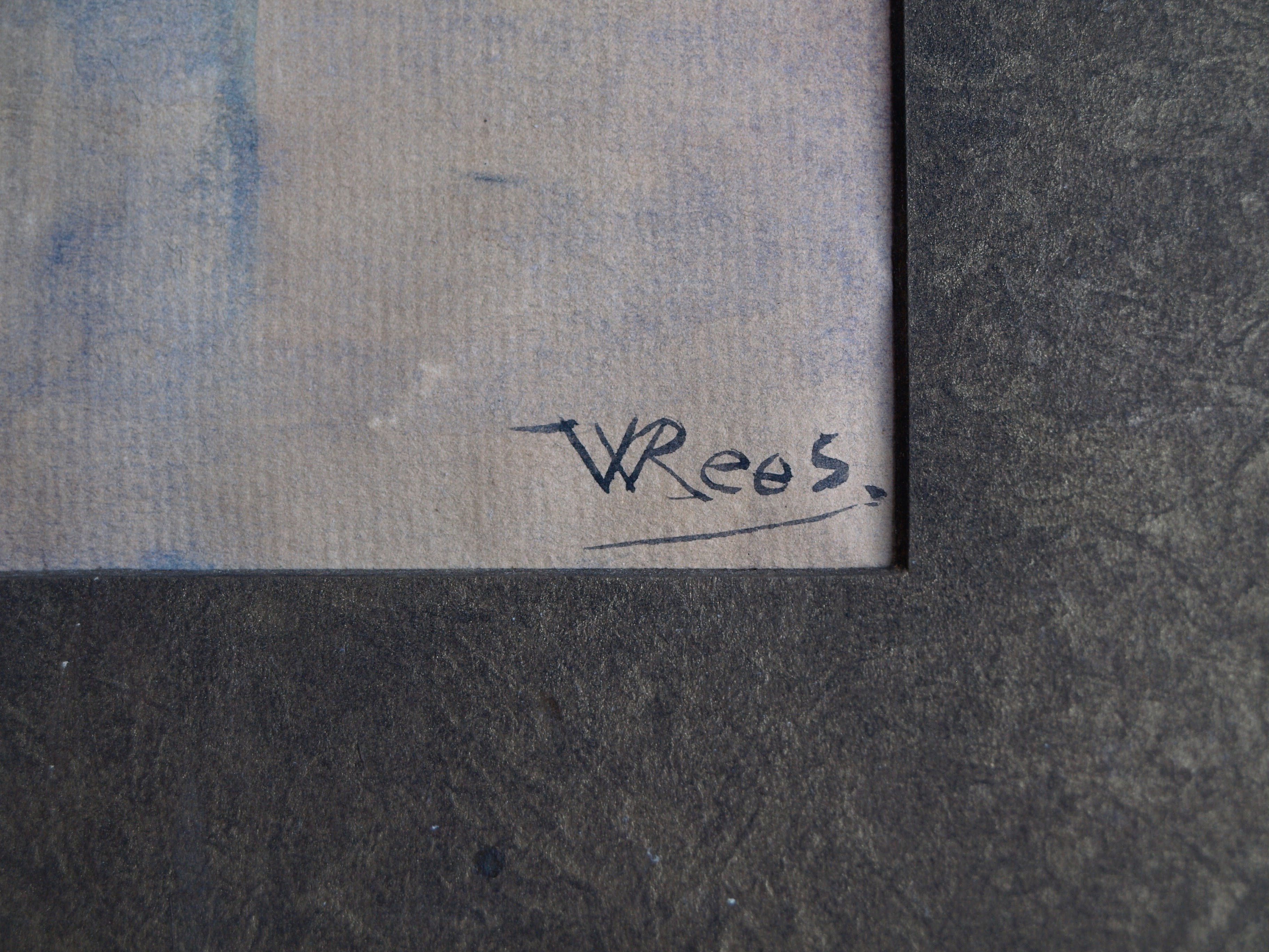 Willem Karel Rees - Aquarel , Oosterse figuren , Schaakstukken? – gesigneerd kopen? Bied vanaf 1!