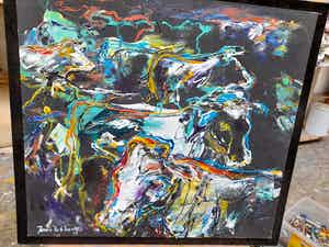 Jan van Lokhorst - Koeien verkocht voor € 550!