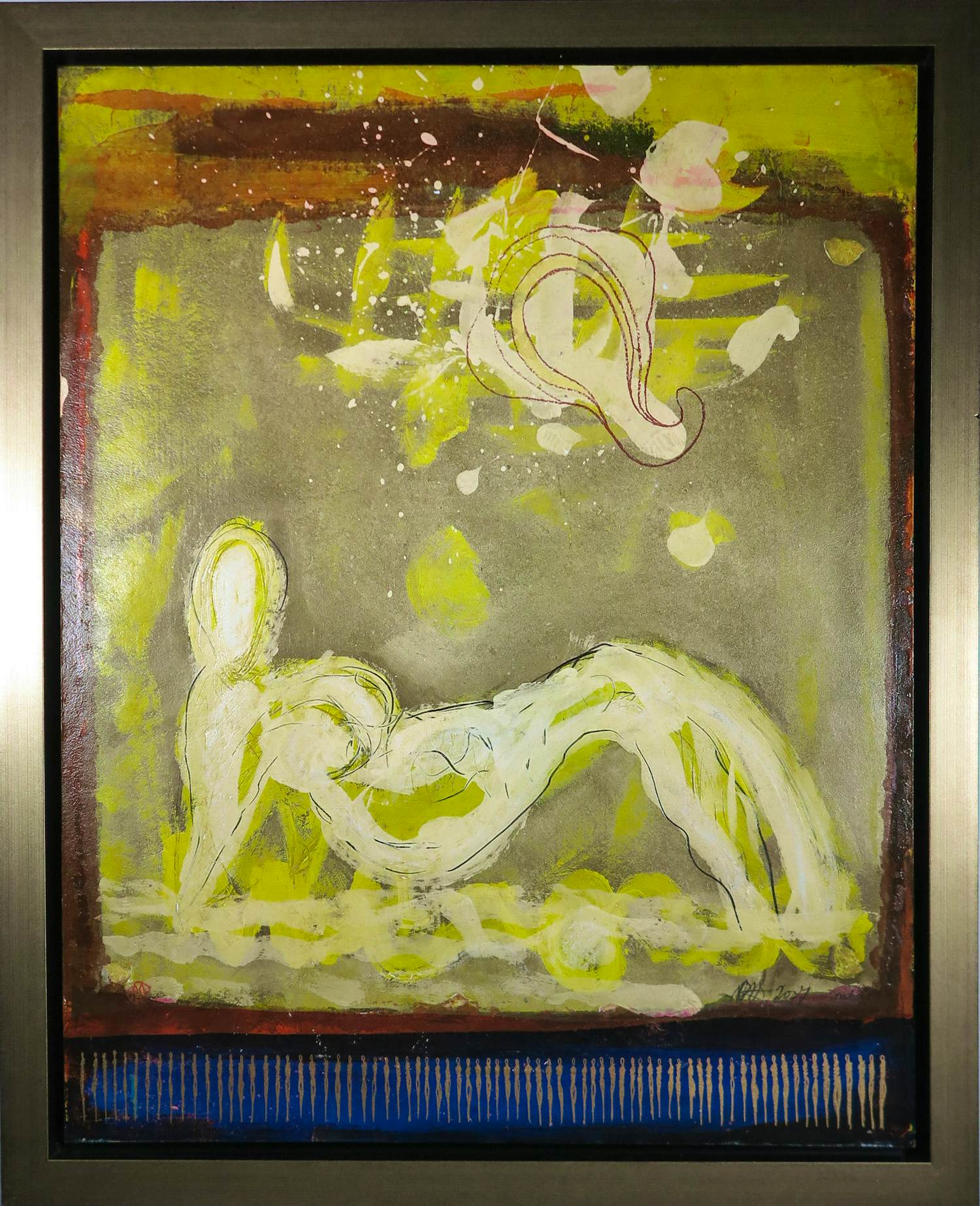 Ad Arma - Handbewerkte zeefdruk op board, Uit de serie 'India' nr. 107 kopen? Bied vanaf 70!